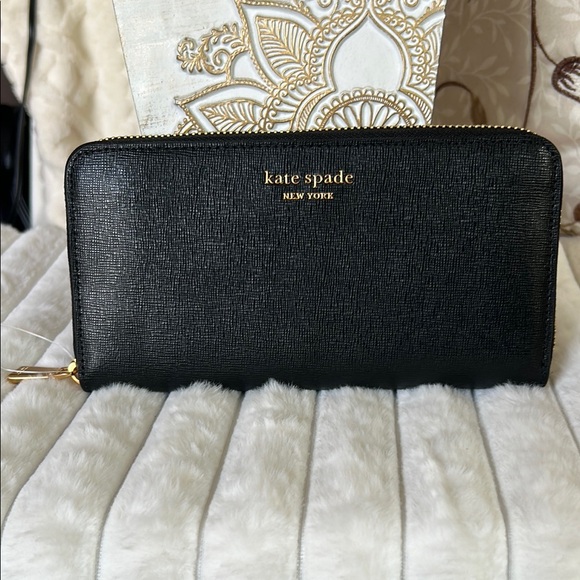 kate spade Handbags - Kate Spade Black Wallet NWOT